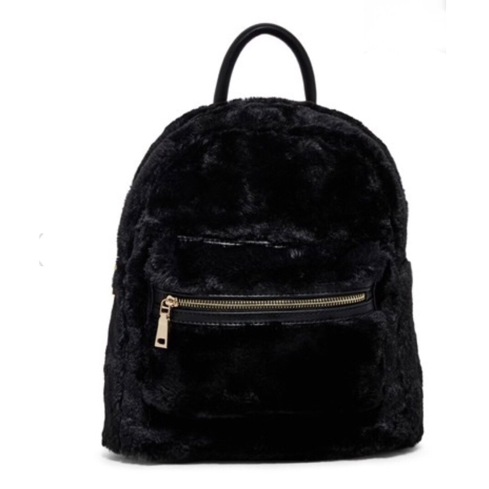Urban Expressions Vegan Faux Fur Backpack